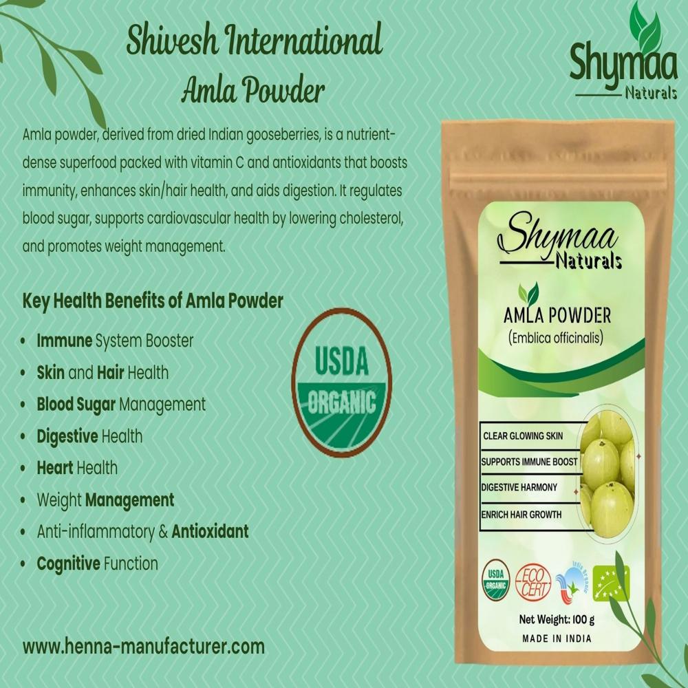 100% Organic Amla Powder Ayurvedic Indian Herbs