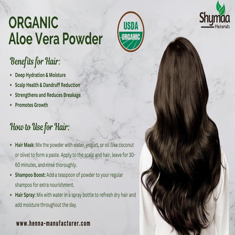 100% Organic Aloe Vera Powder Ayurvedic Indian Herbs