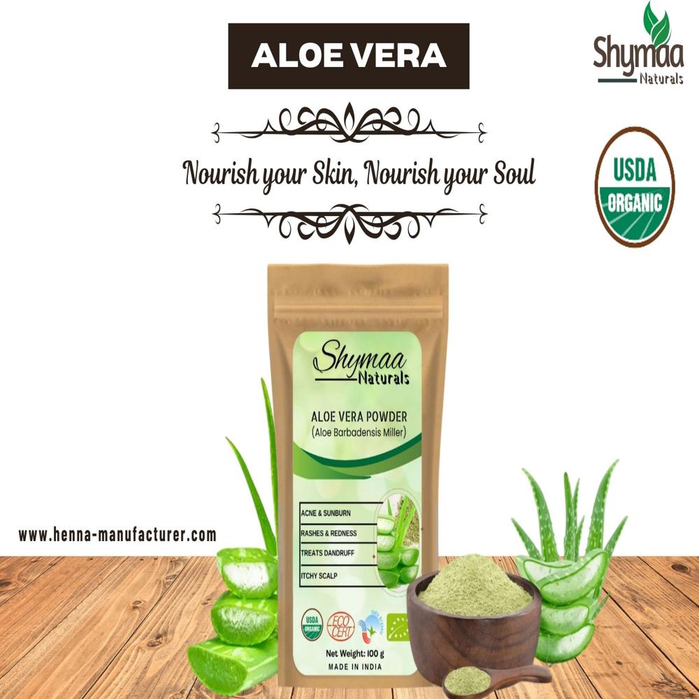 100% Organic Aloe Vera Powder Ayurvedic Indian Herbs