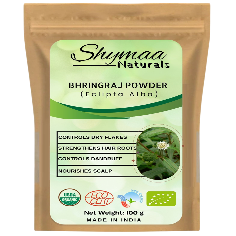 100% Organic Bhringraj Powder Ayurvedic Indian Herbs