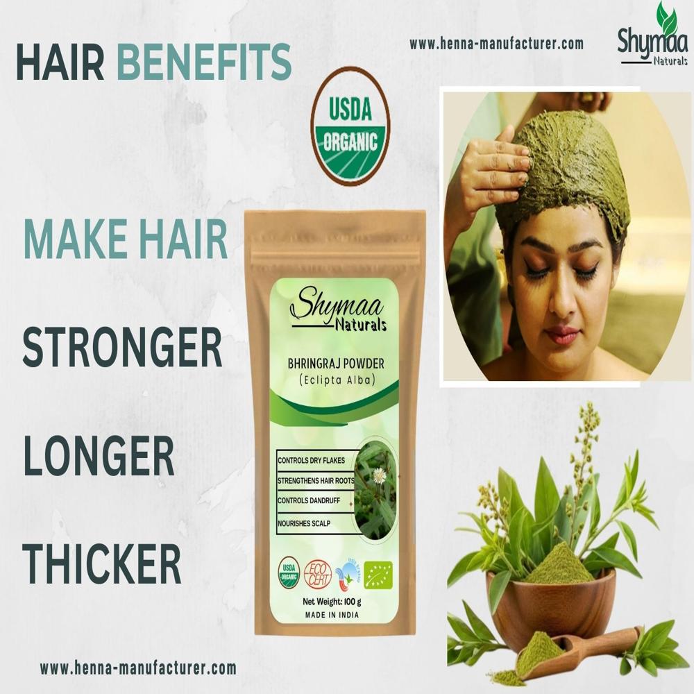 100% Organic Bhringraj Powder Ayurvedic Indian Herbs