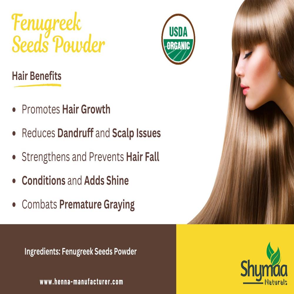 100% Organic Methi Seeds Powder (Fenugreek) Ayurvedic Indian Herbs Powder