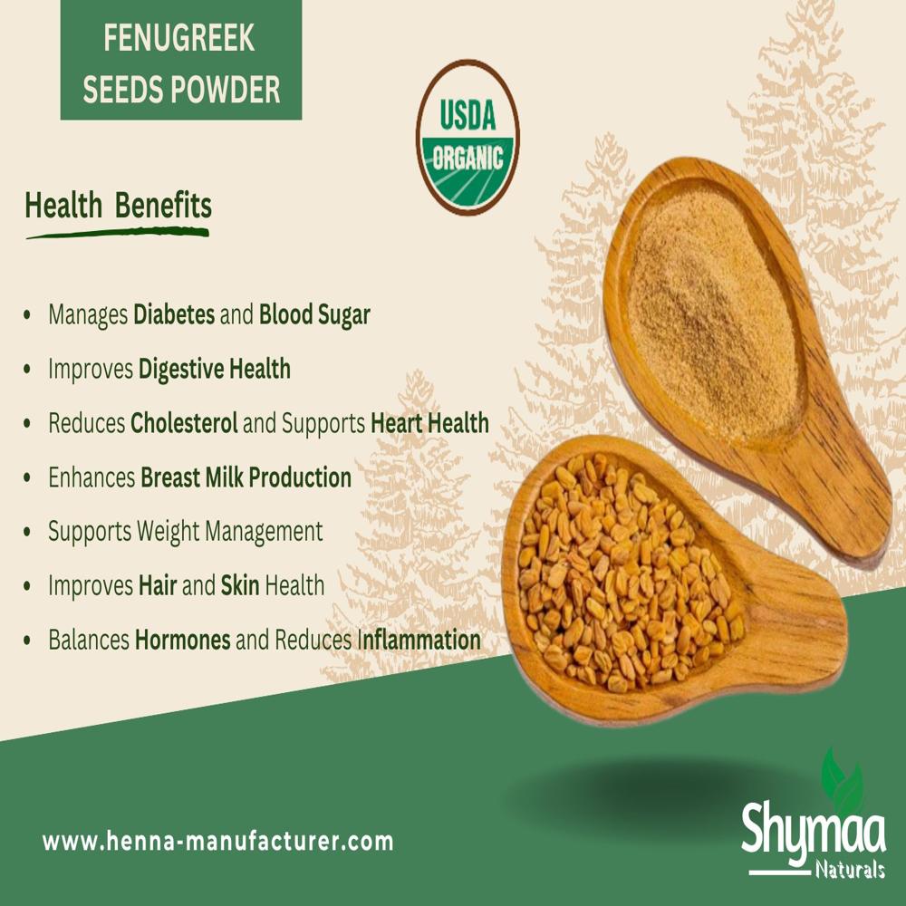 100% Organic Methi Seeds Powder (Fenugreek) Ayurvedic Indian Herbs Powder