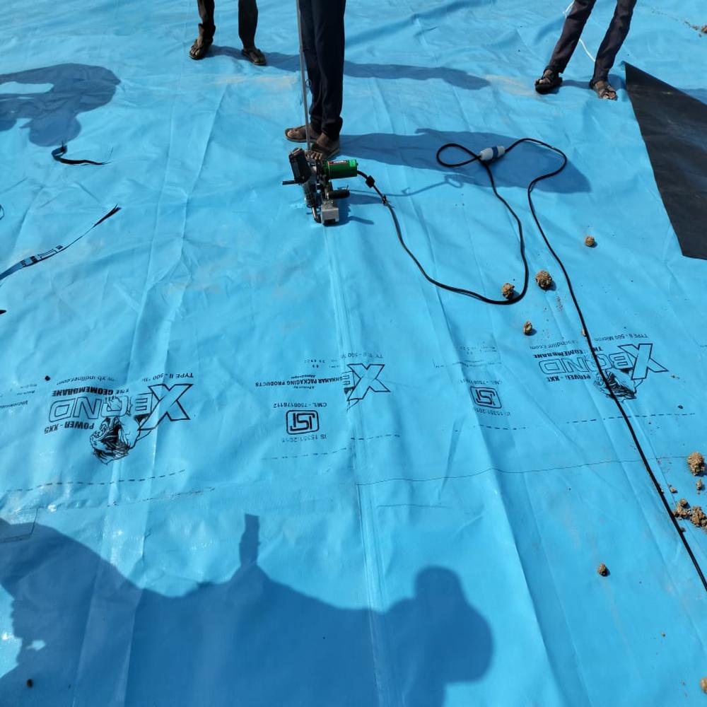 Hdpe Geomembrane Pond Liners Agricultural - Color: Black