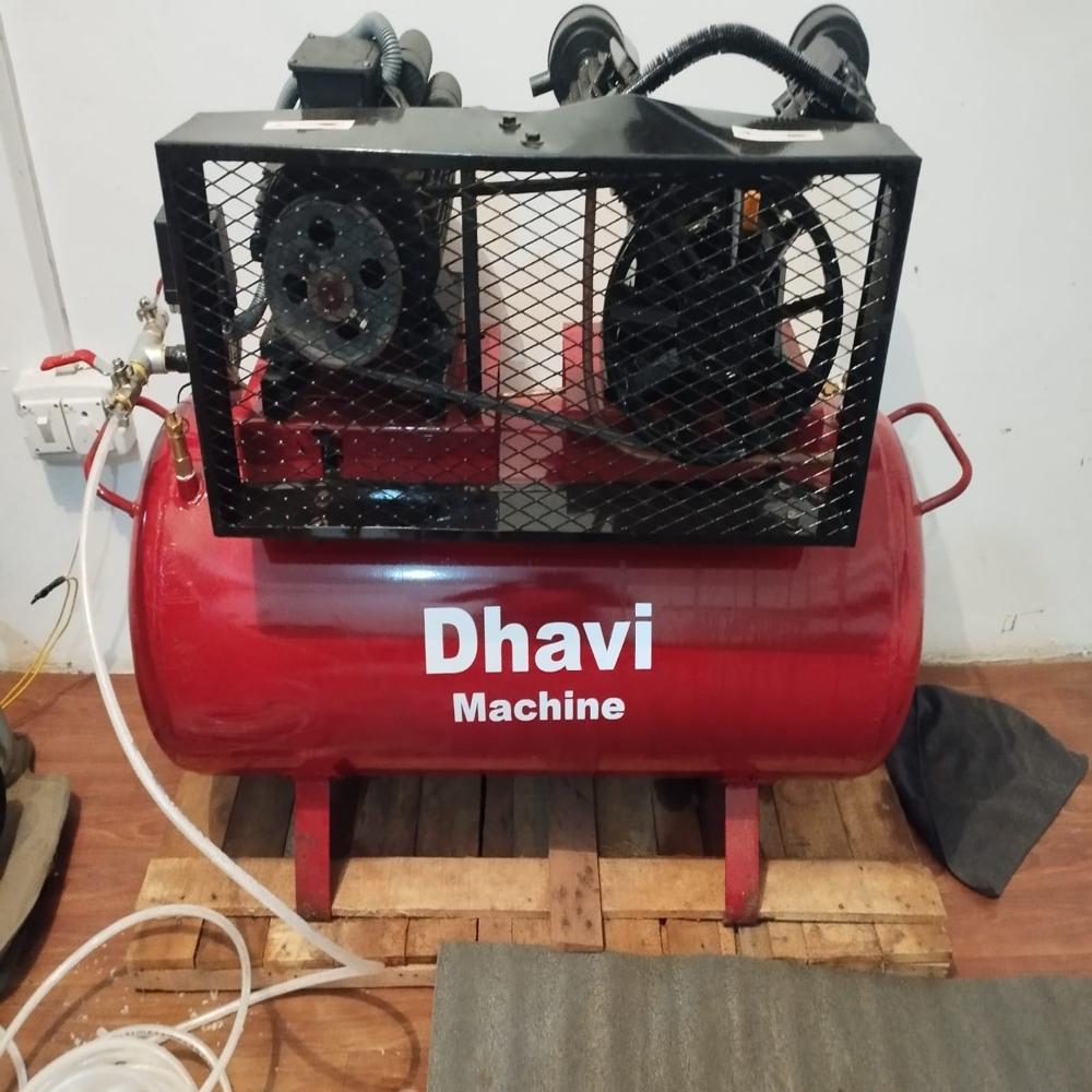 Two Stage Air Compressor - Color: Red