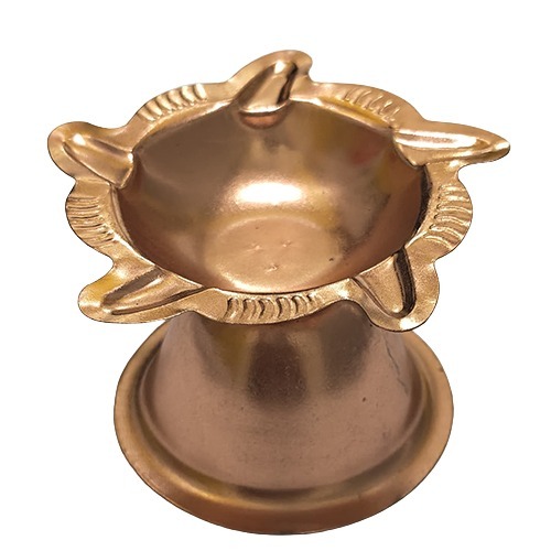 Copper Line Diya