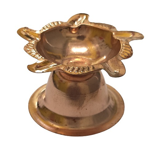 Copper Line Diya