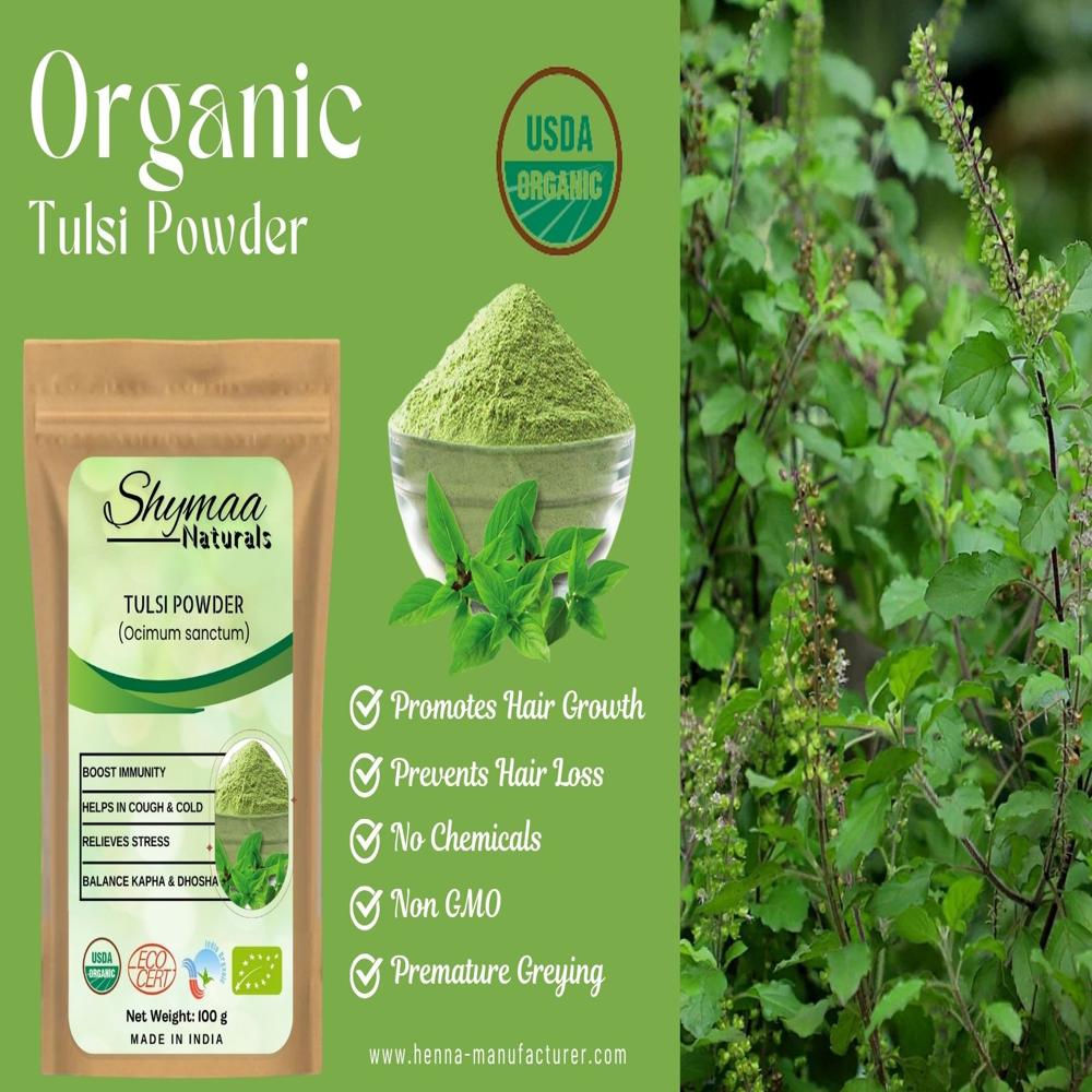 100% Organic Tulsi Powder