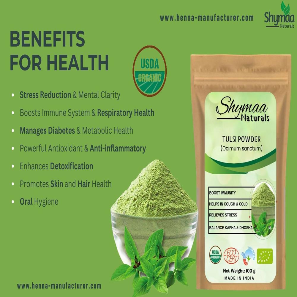 100% Organic Tulsi Powder