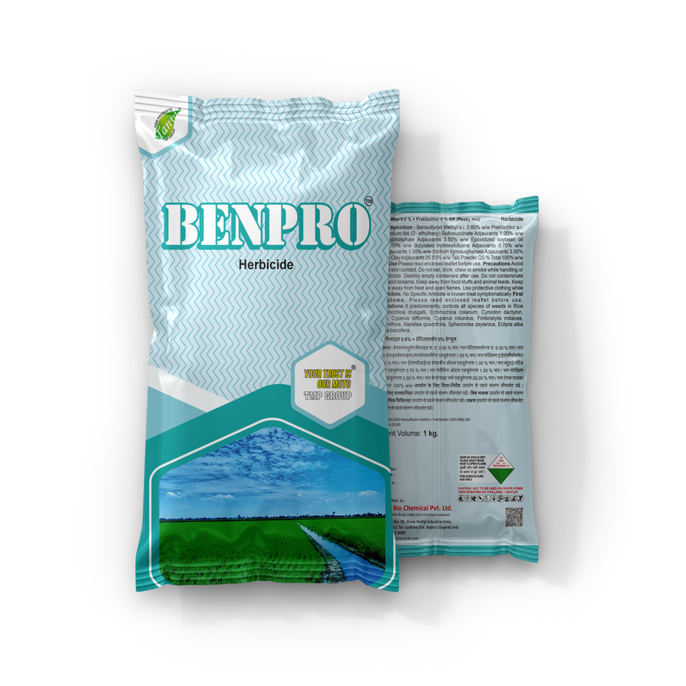 Bensulfuron Methyl 0.6 % + Pretilachlor 6 % Gr