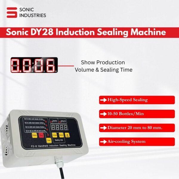 Induction Sealing machine  F-28 20 to 80 MM