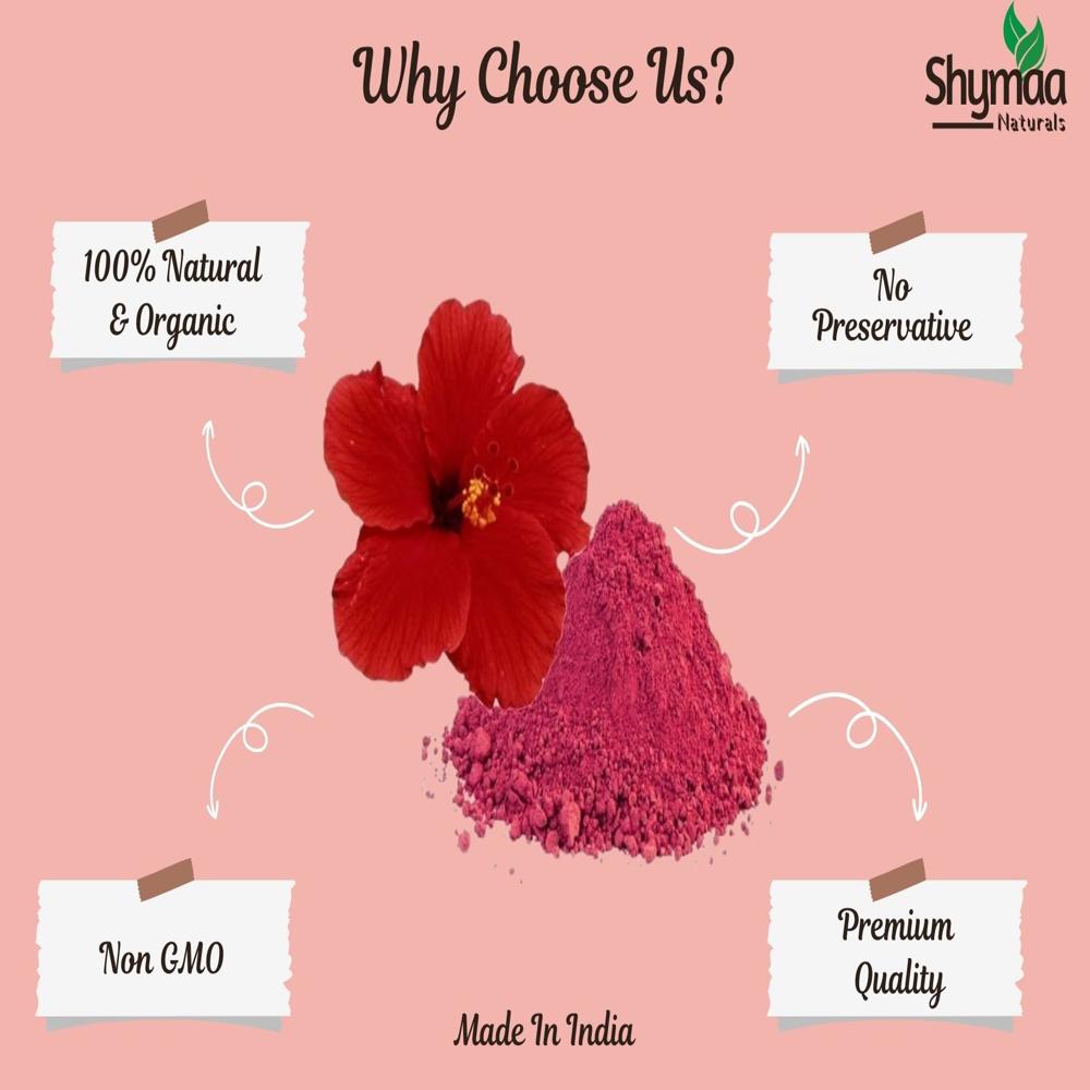 100% Organic Hibiscus Powder Ayurvedic Indian Herbs