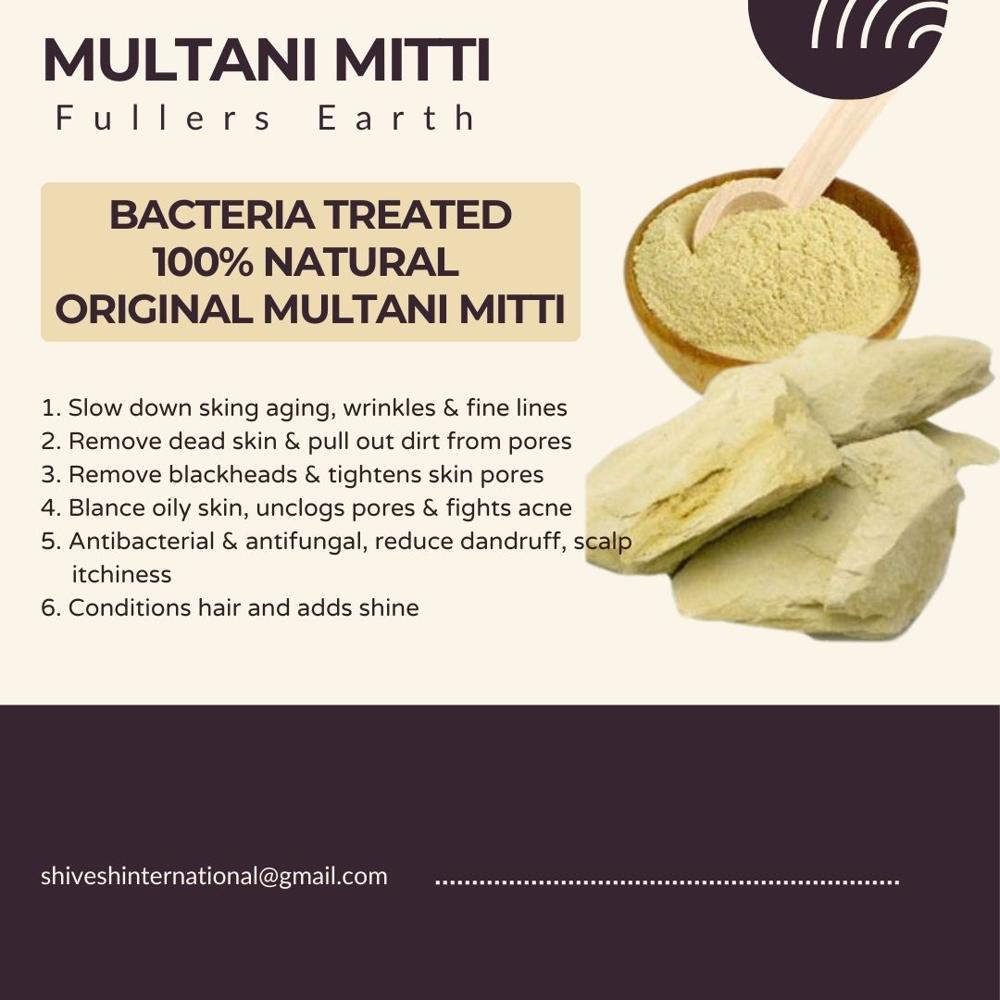 100% Organic Fullers Earth Powder