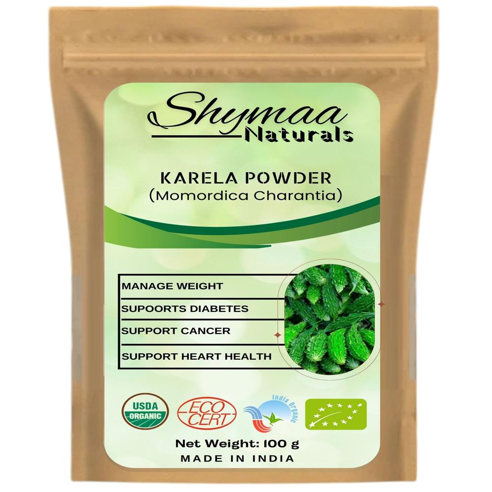 100% Organic Karela Powder Pure Ayurvedic Indian Herbs Powder