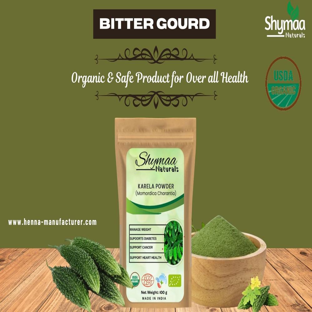 100% Organic Karela Powder Pure Ayurvedic Indian Herbs Powder
