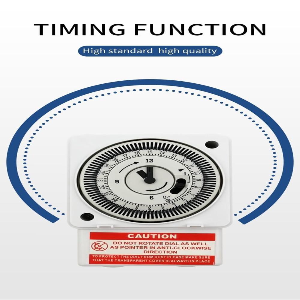 True Sense FM/1 QT Quartz Analog Manual Time Switch, J648B1