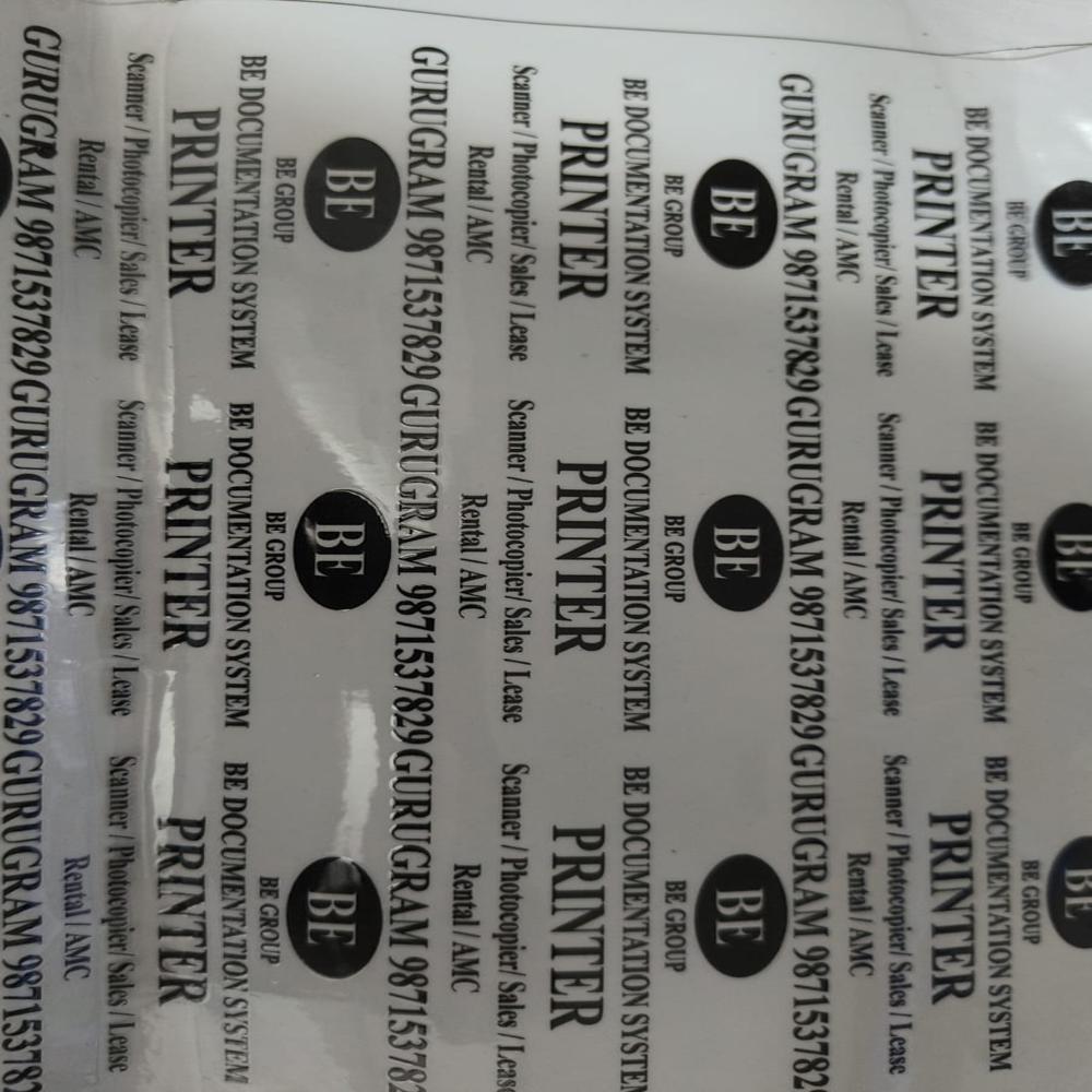 Sticker Printing Service