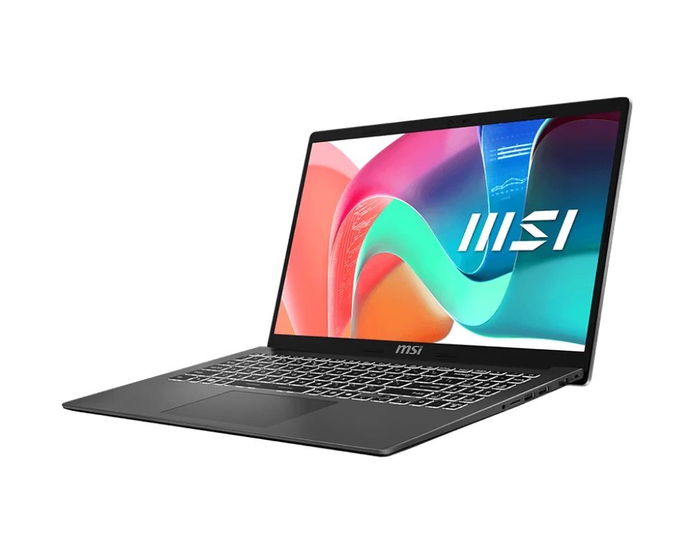 MSI Modern 15 H AI C1MOG-261IN Classic Black Laptop