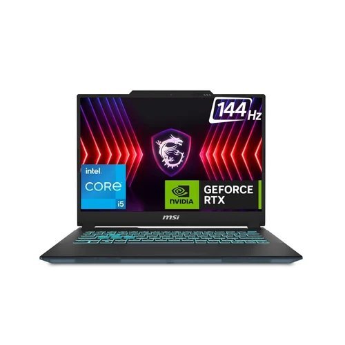 MSI Cyborg 14 A13UCX-205IN ट्रांसलुसेंट ब्लैक लैपटॉप