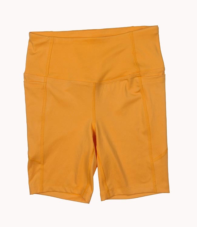 W13493 Ladies Active Wear Cycling Shorts - Color: Multi
