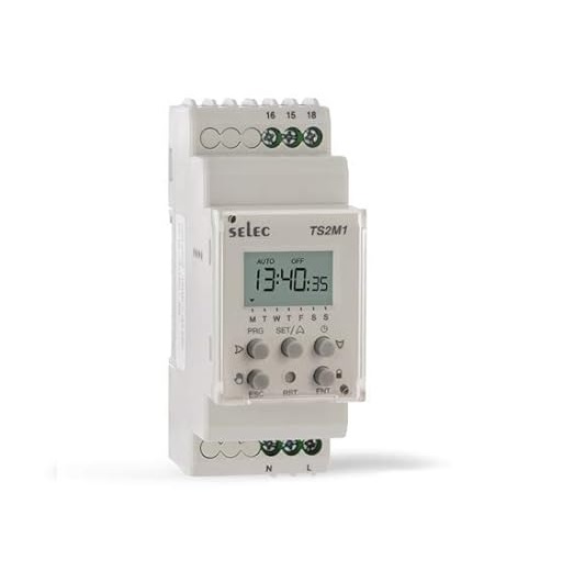 True Sense 16amp Selec Digital Time Switch,ts2m1 Elec Digital Time Switch,ts2m1 - Color: White