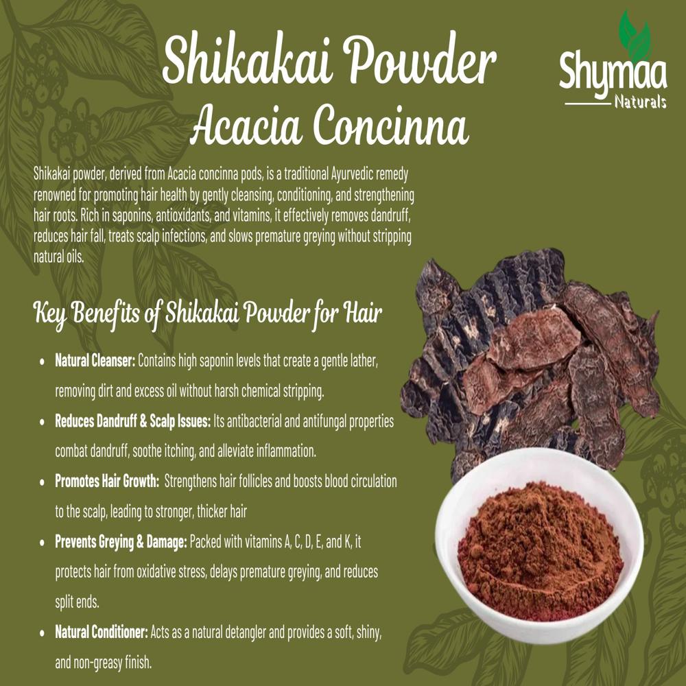 100% Organic Shikakai Powder
