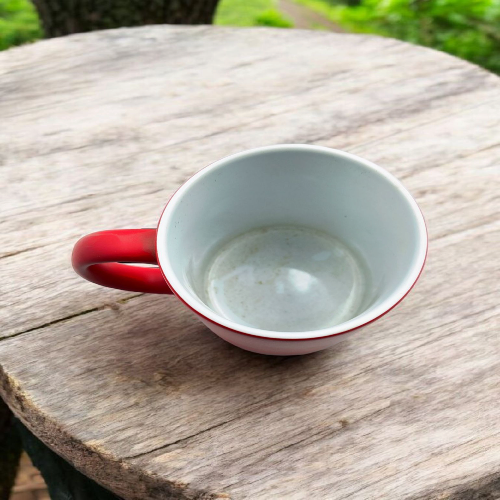 Heart Handle Ceramic Mug