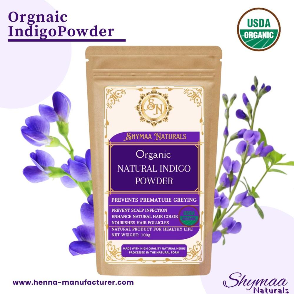 100% Pure Organic Indigo Powder