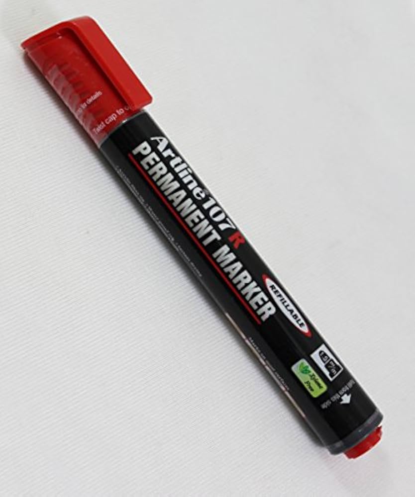 Artline Permanent 107 Marker - Use: Writting