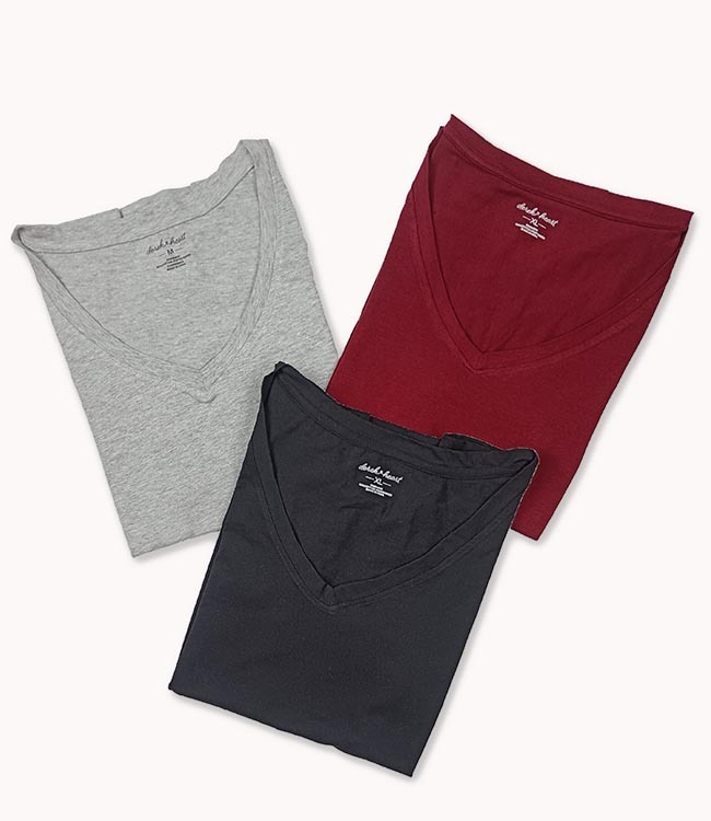 W13491 Derek Heart Ladies Short Sleeve Tops