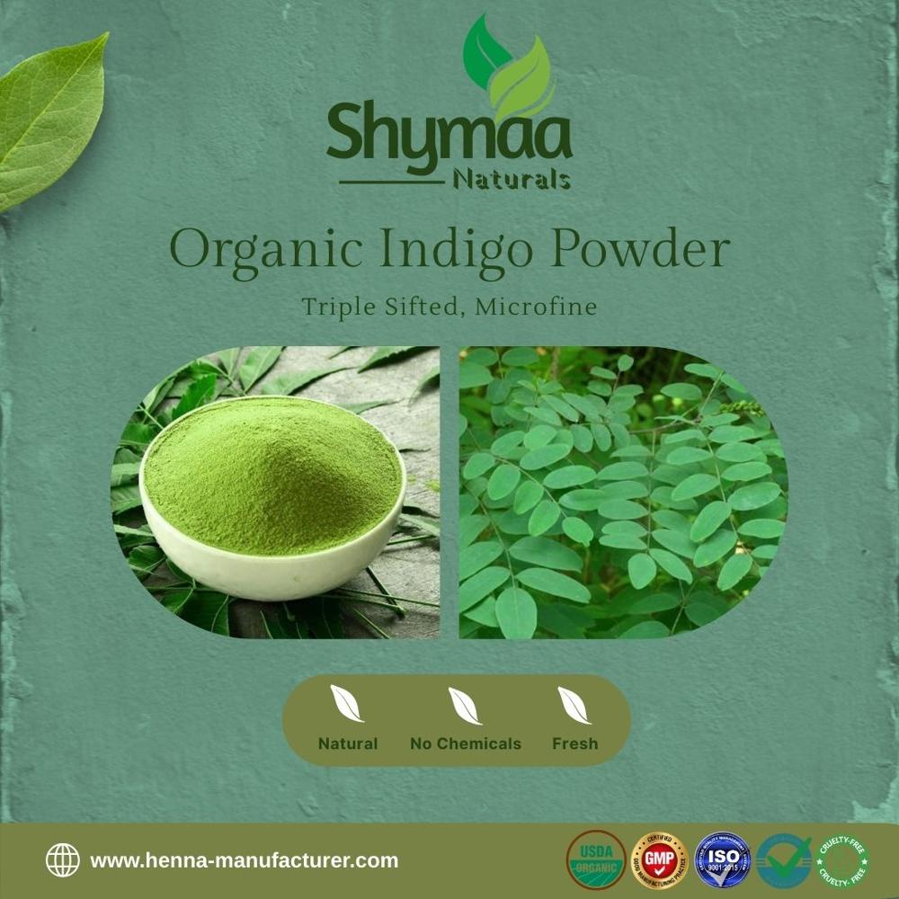 100% Organic Indigo Powder Hair Color