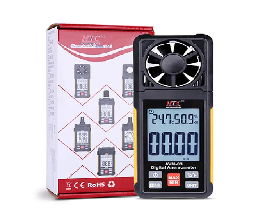 HTC Mini Digital Anemometer, AVM-03