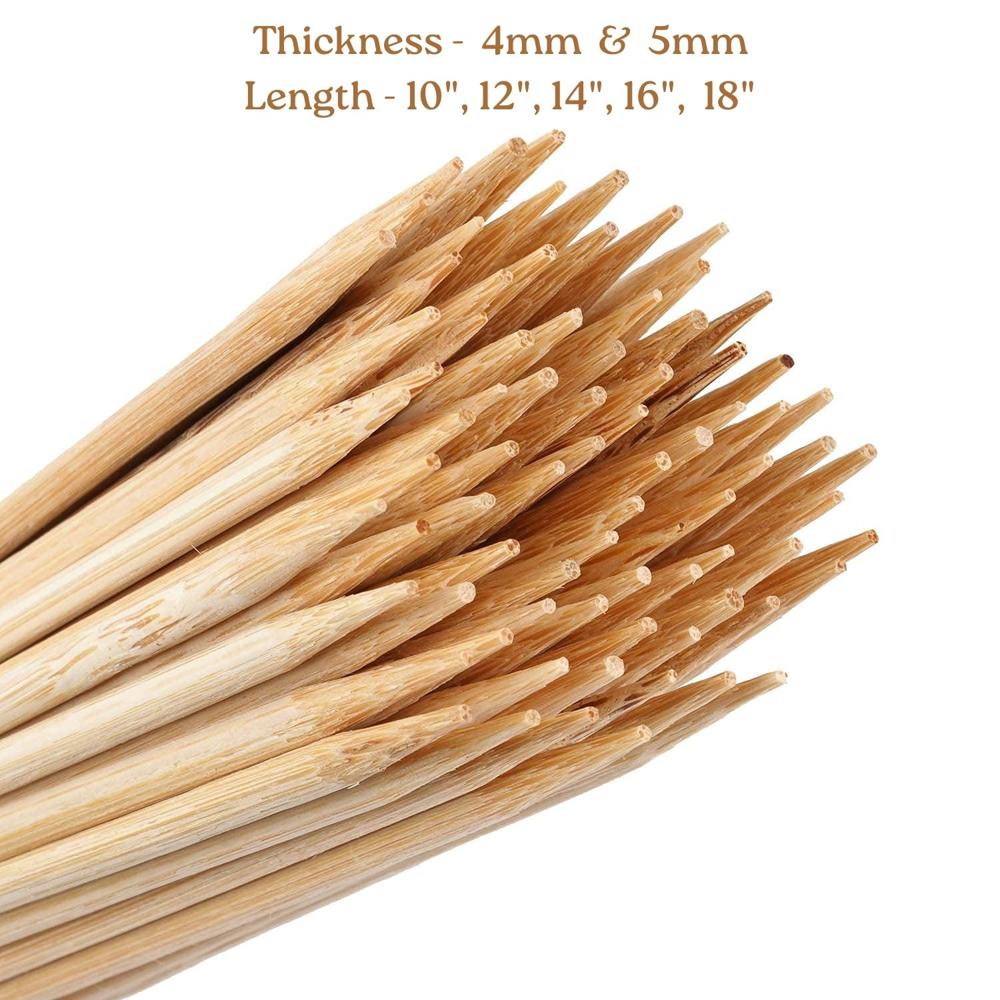 Bamboo Potato Skewers - Color: Beige