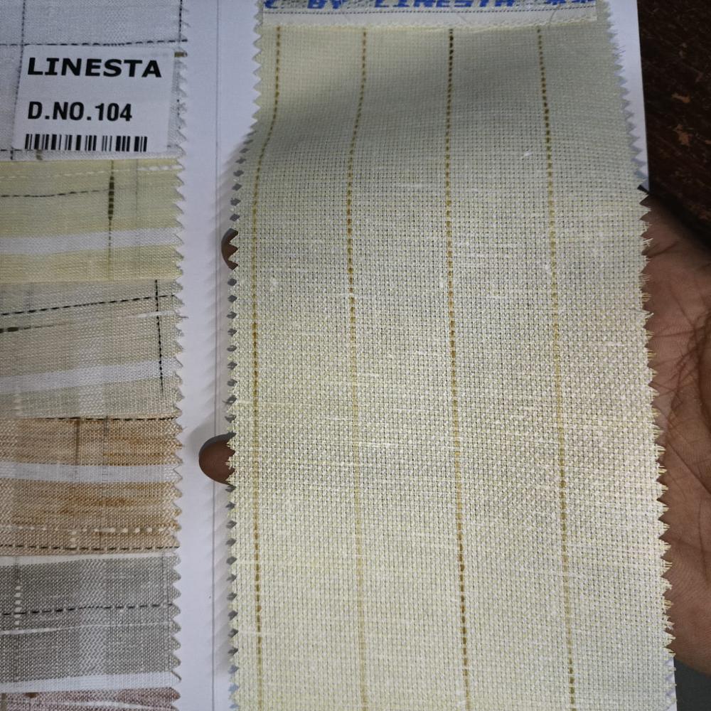 LINESTA COTTON LINEN FABRIC