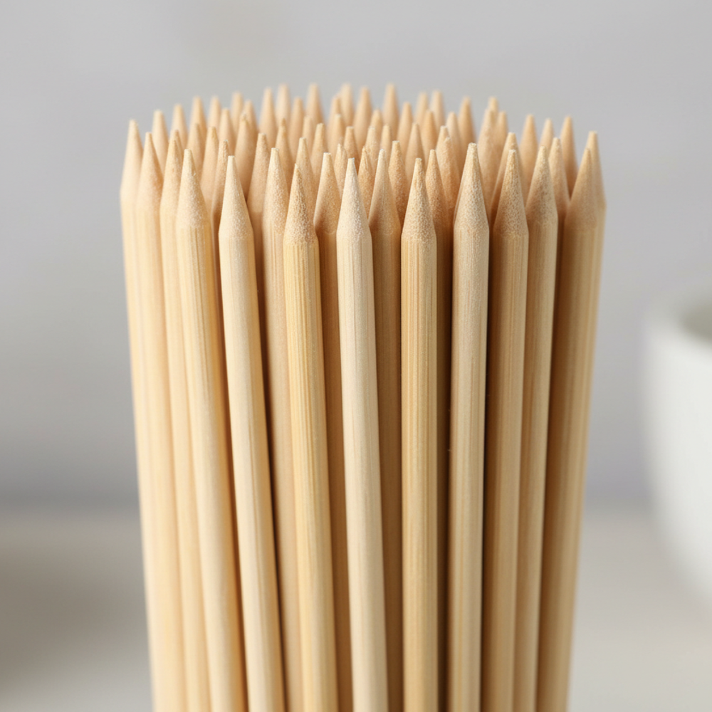 Bamboo Satay Sticks - Color: Beige