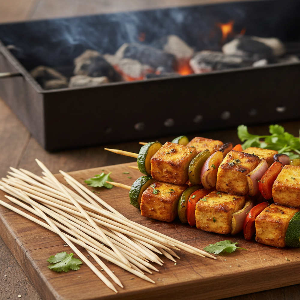 2.5mm Bamboo Skewers for Restaurant & Home