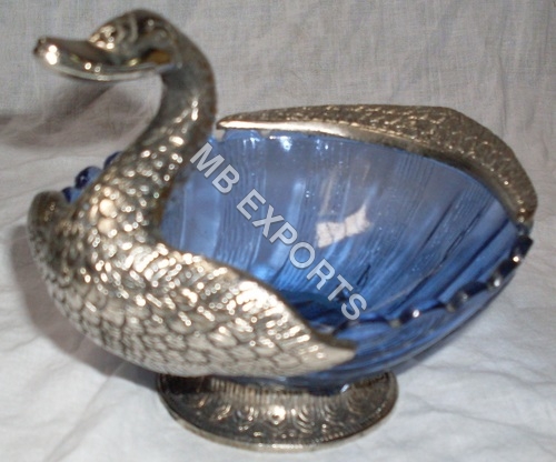 Blue & Silver White Metal Dockbowl Design