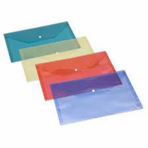 Button Folder - Material: Plastic