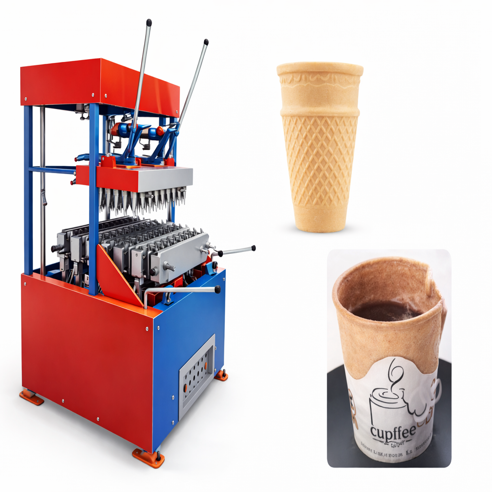 Edible Tea Cup Making Machine KC-ECM-24