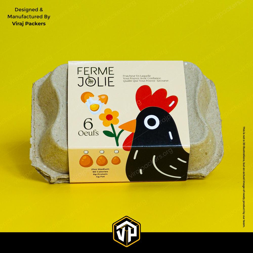 Egg Tray Sleeves Egg Sleeve Egg Packaging Sleeves