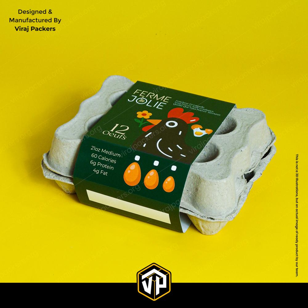 Egg Tray Sleeves Egg Sleeve Egg Packaging Sleeves