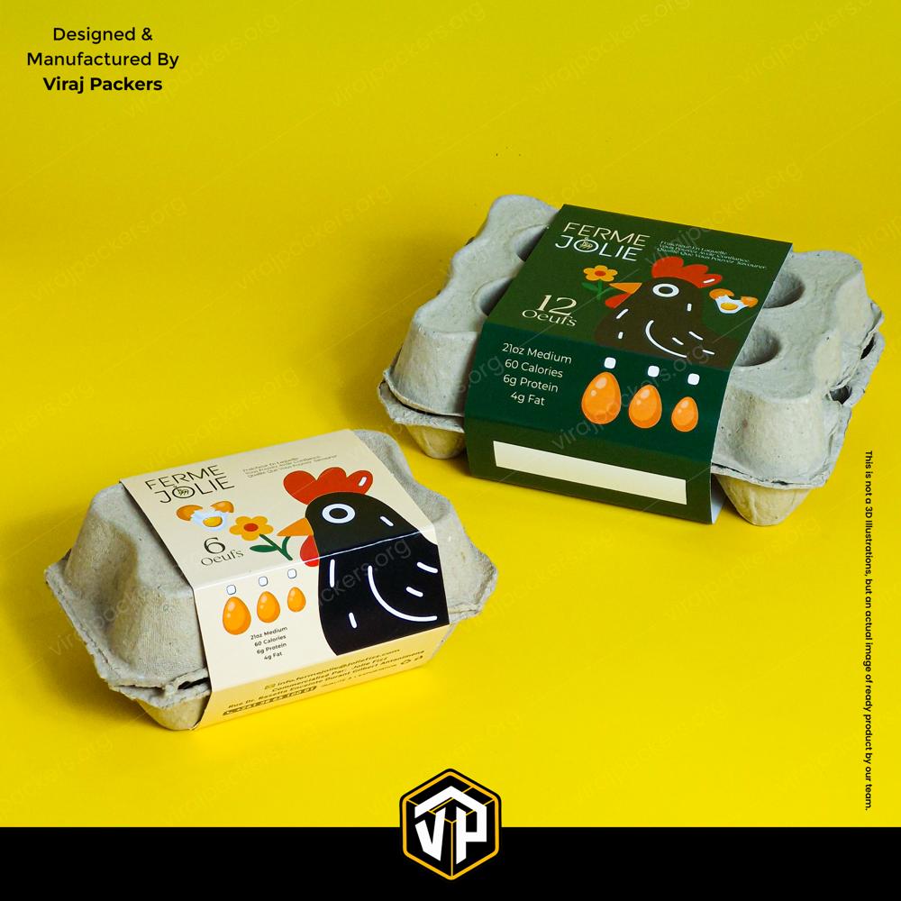 Egg Tray Sleeves Egg Sleeve Egg Packaging Sleeves