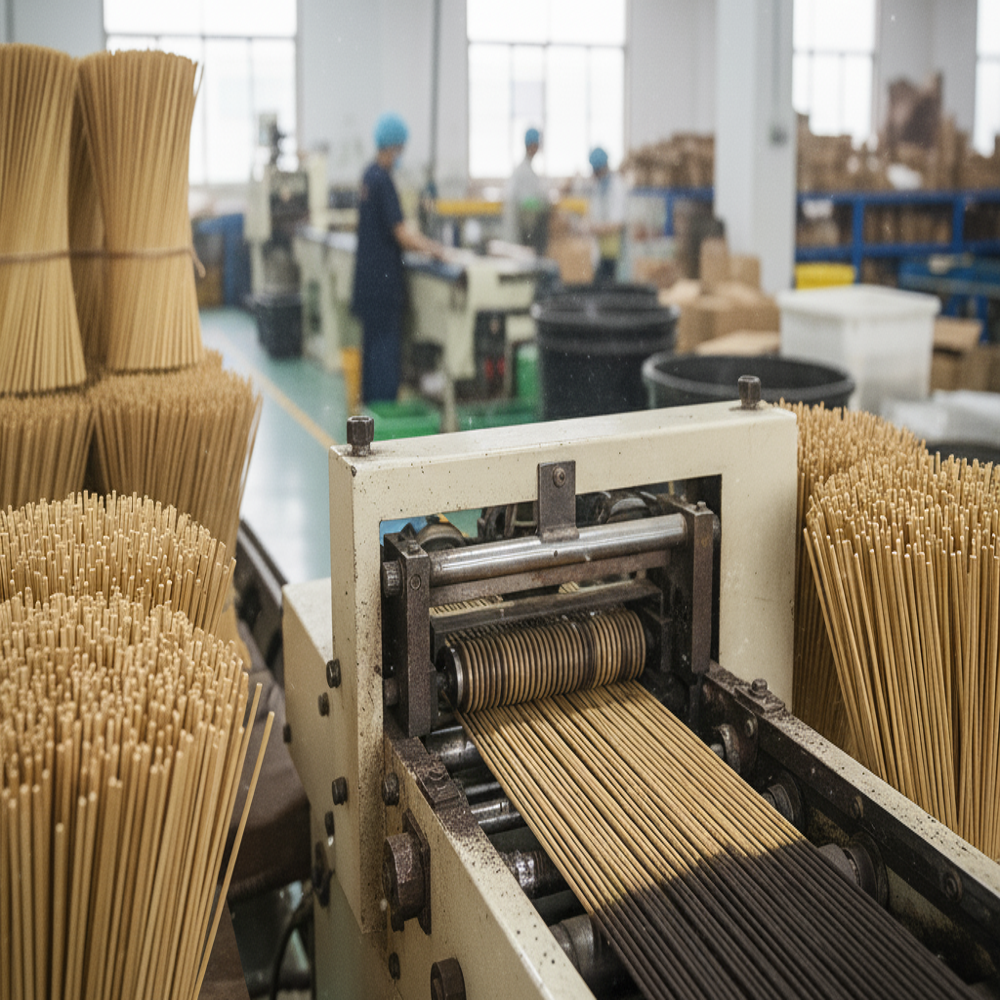 Bamboo Agarbatti Sticks - Color: Beige