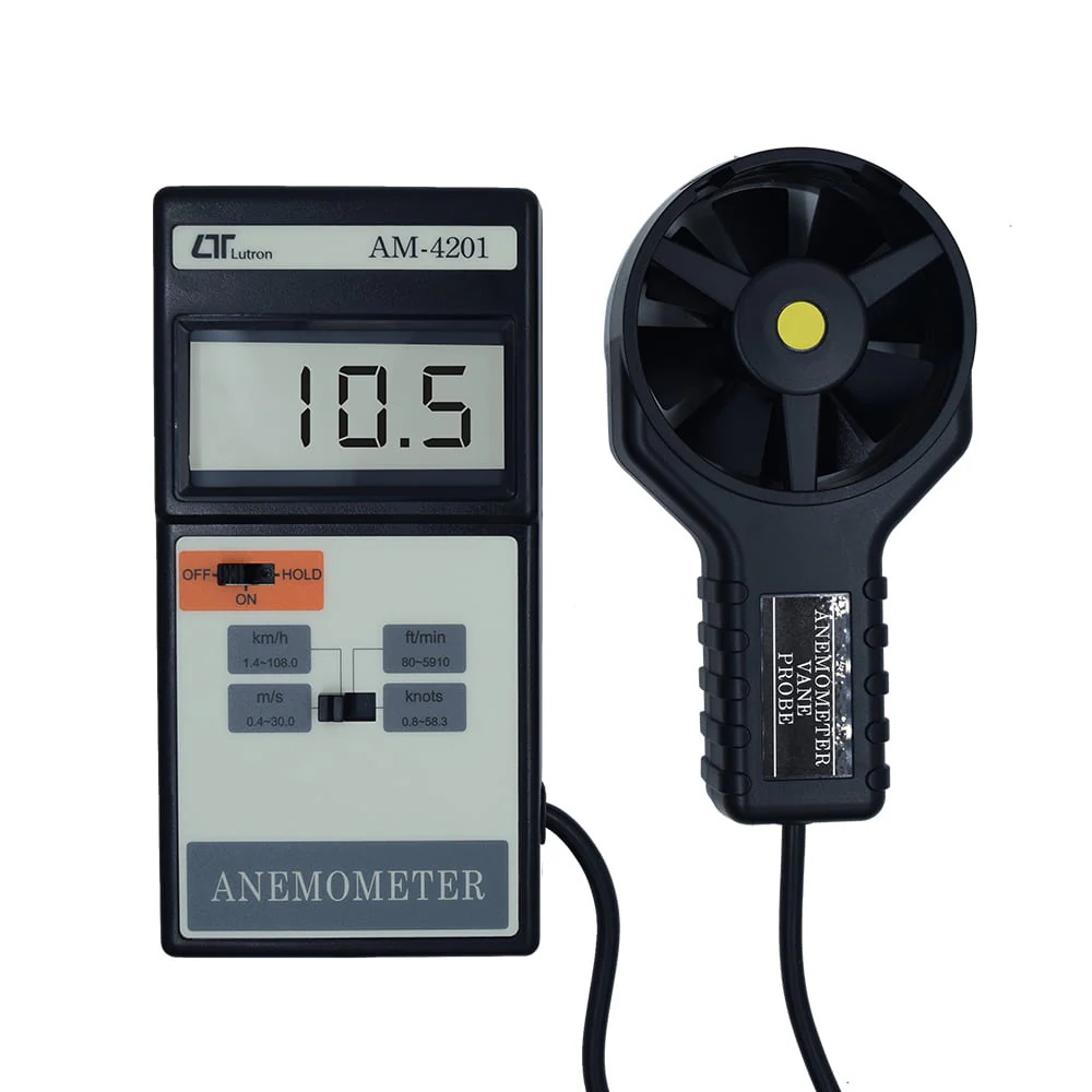 True Sense Digital Lutron Anemometer, Am-4201