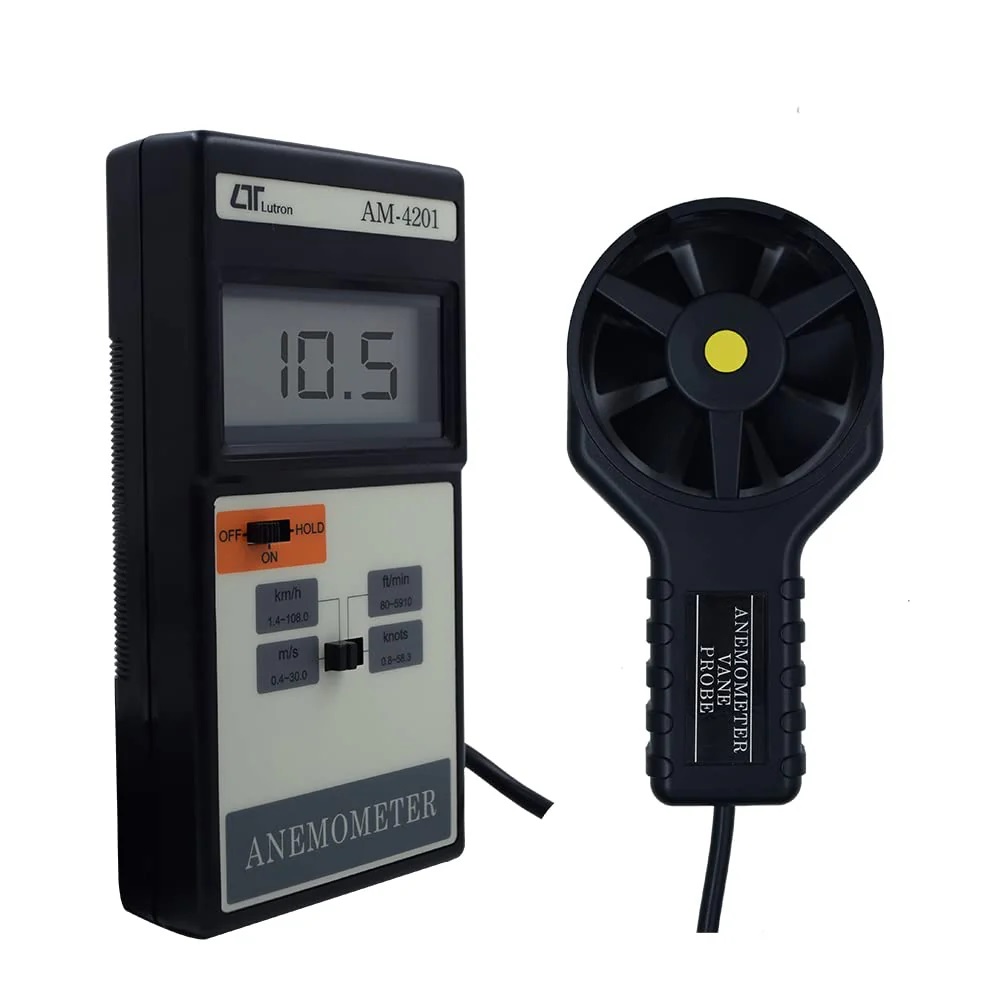 True Sense Digital Lutron Anemometer, AM-4201
