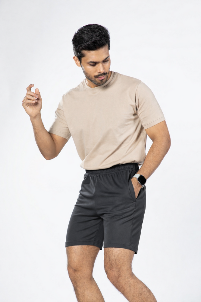 DARK GREY NS LYCRA SHORTS