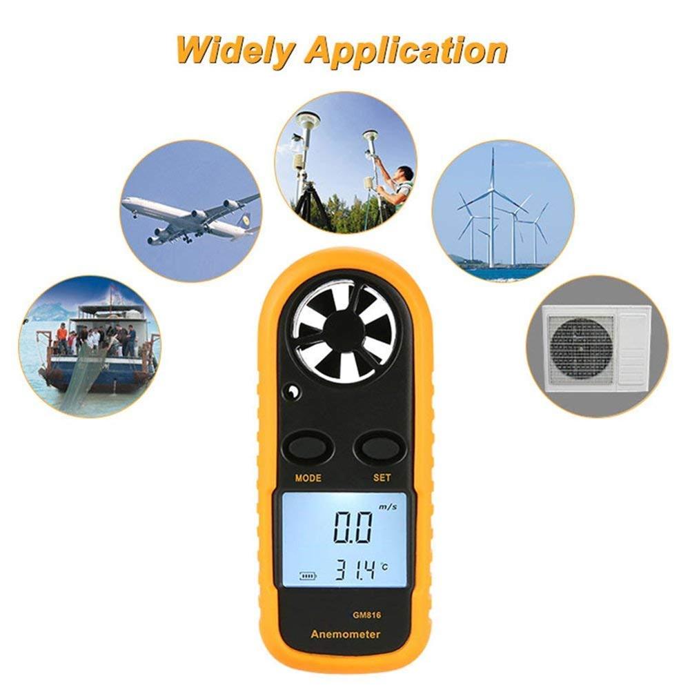 True Sense Digital Anemometer, GM-816