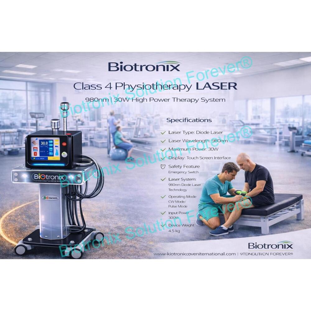 Class 4 Laser Therapy System for Orthopedic Rehabilitation Clinics