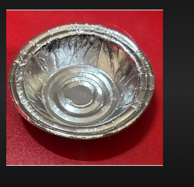 Paper Dona 6" - 6 Inches Diameter, Silver Color, Round Shape | 50-100 Pieces For Serving Food And Drinks At Events And Parties