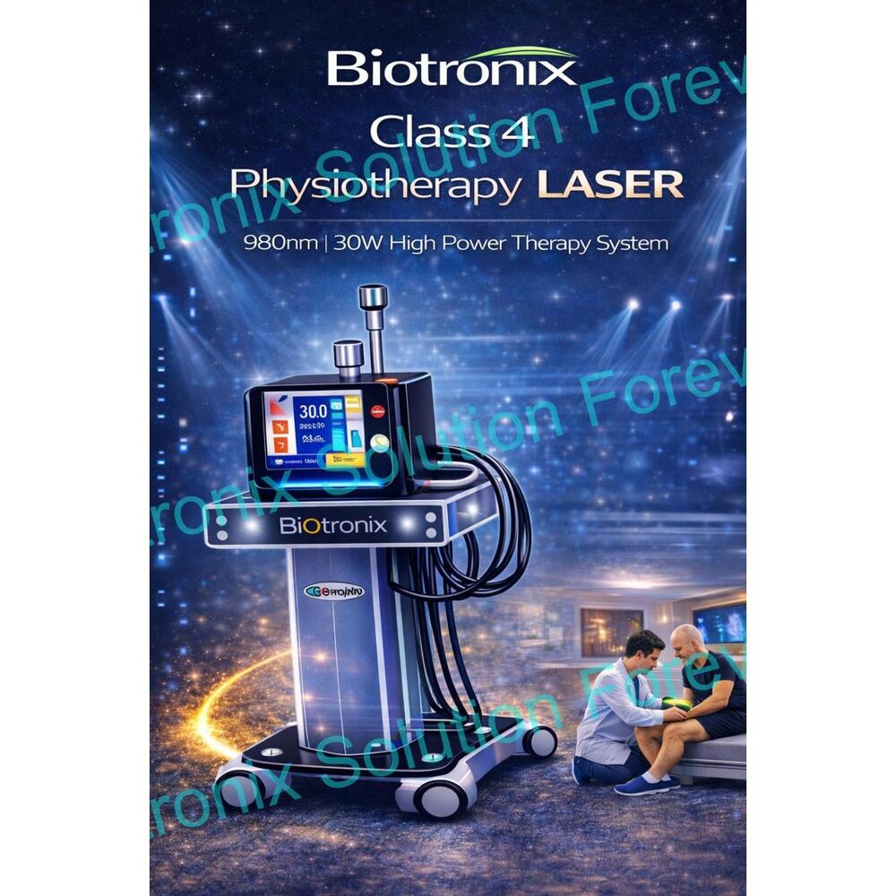 High Intensity Class 4 Laser Physiotherapy Device for Rehabilitation Therapy